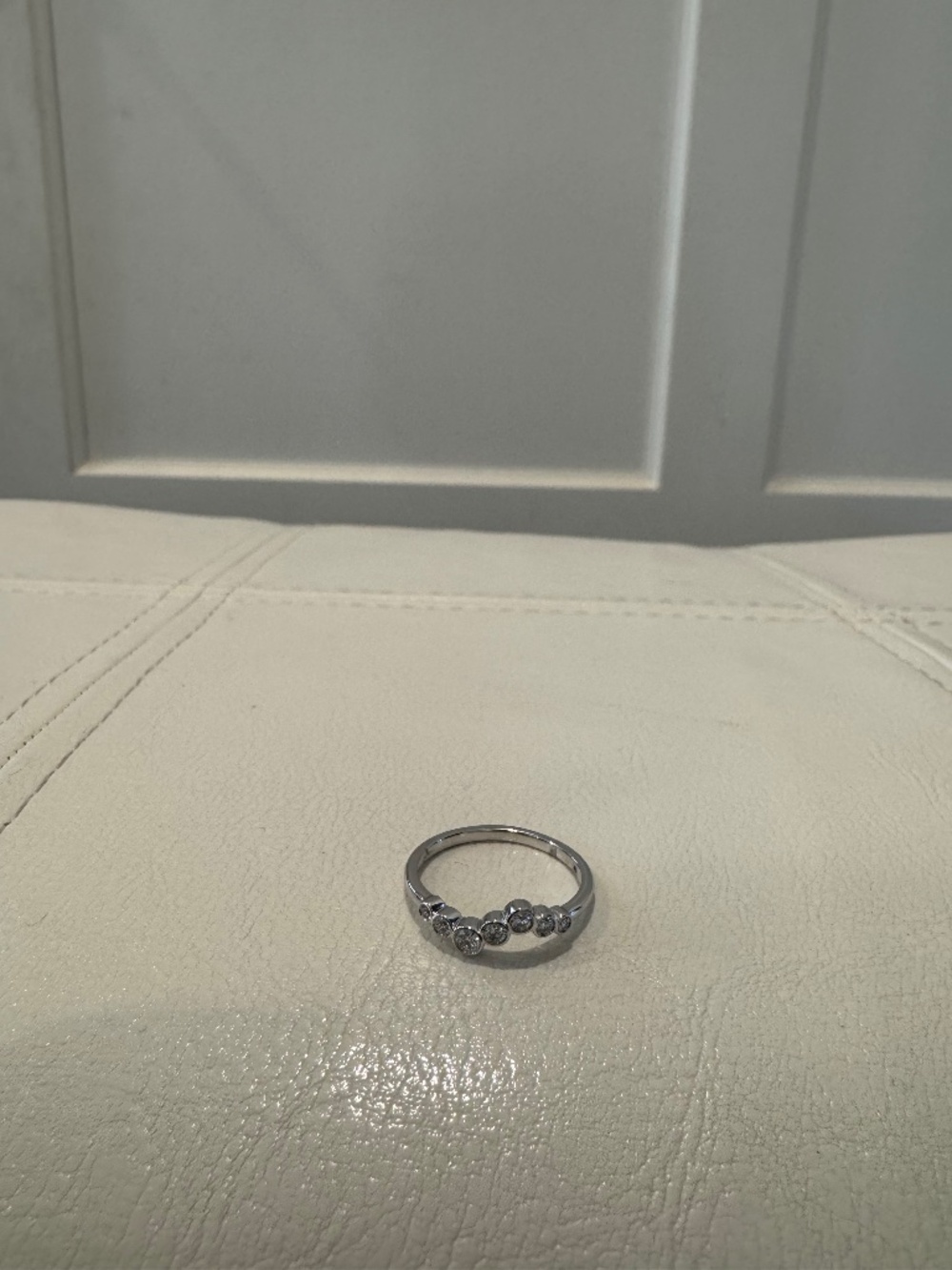 Idyl - Rhea White Gold Ring - SIze 6
